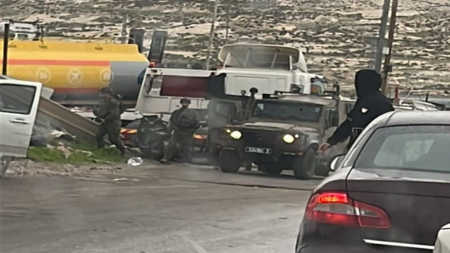 القدس : مقتل شابين عند مدخل عناتا بجريمة اطلاق نار